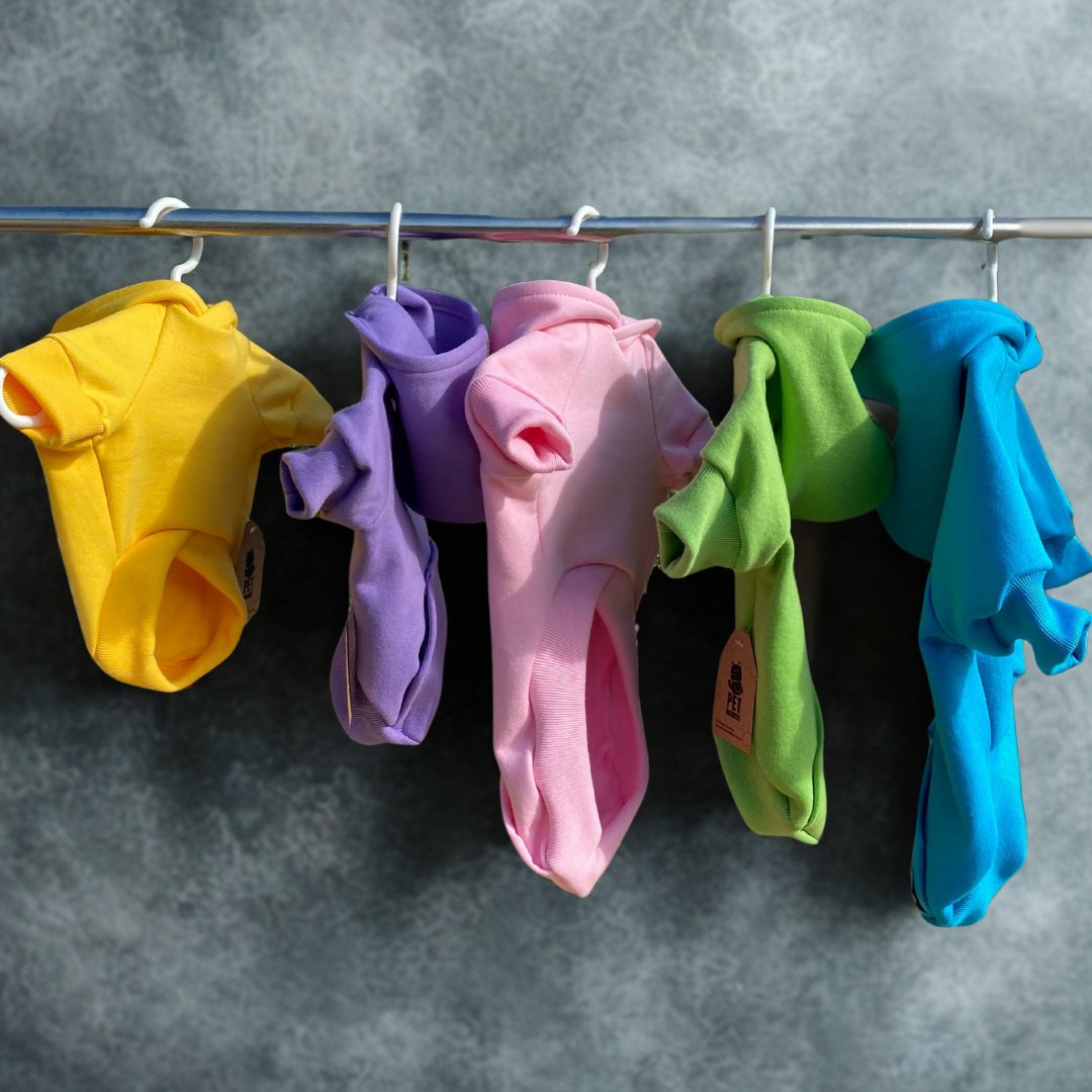 Polerones para perros colores basicos