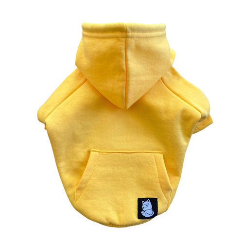 Hoodie Basic Amarillo