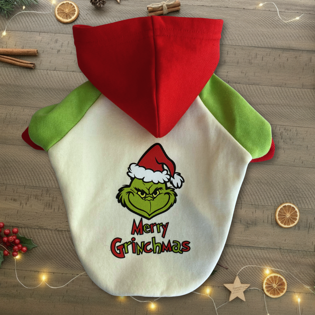 Poleron Navidad Grinch Verde